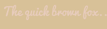 Image with Font Color E7CBBB and Background Color D8C098